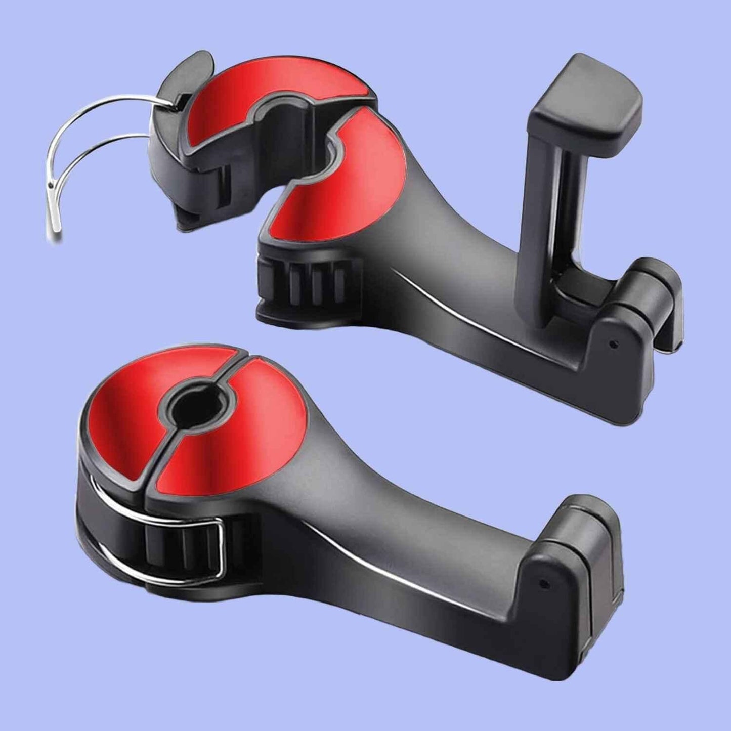 Car Seat Back Hooks with Phone Holder(Pack of 2)